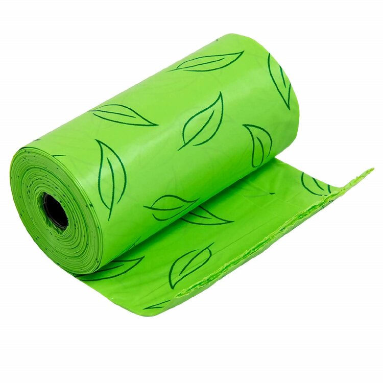 rolletjes recyclebare hondenpoepzakjes groen