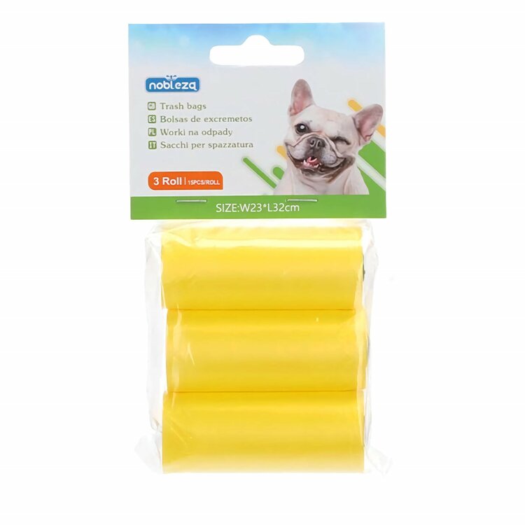 Poepzakjes geel