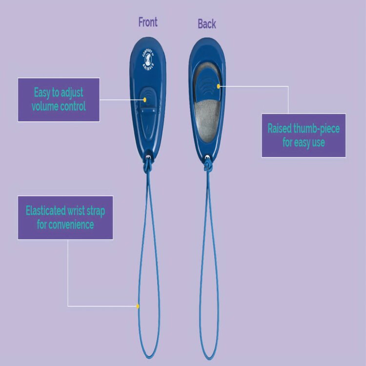 clicker met volume regeling