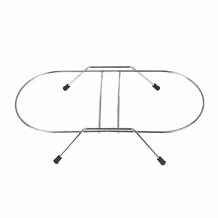 Nobleza Hondenvoerbak met standaard - Dubbel - RVS - Maat XL