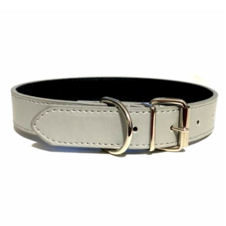 Halsband honden lichtgrijs