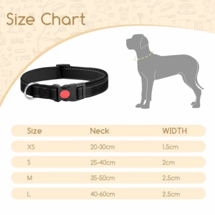 hondenhalsband 30 cm