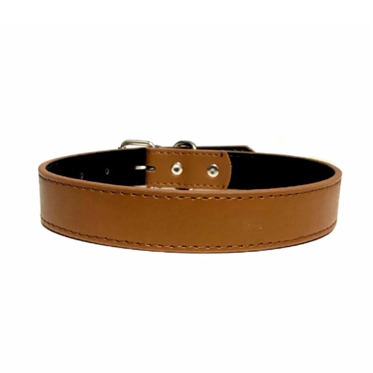 Nobleza Hondenhalsband met gesp - Vegan leer - 32 cm