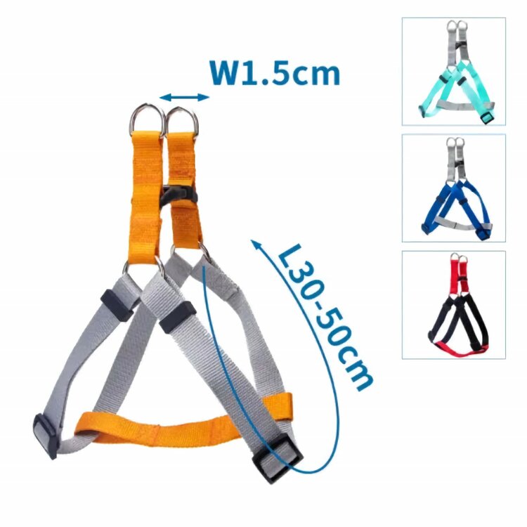 Nobleza Honden y-tuig - Nylon - Maat M