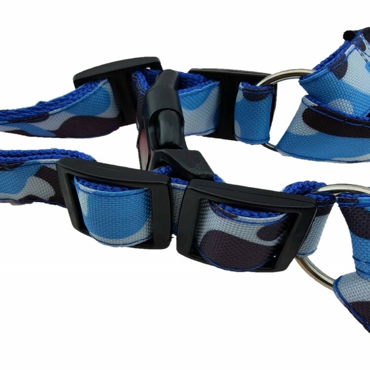 Y-tuigje set met riem camouflage M