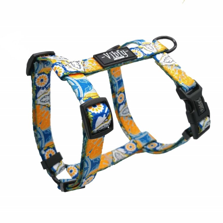 H Harnas voor honden met leuk patroon