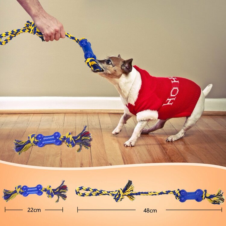 Verschillende trektouwen voor honden