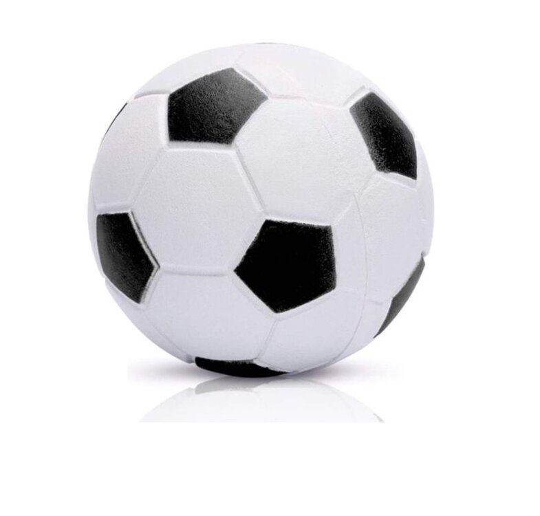 Nobleza Hondenspeeltje - Voetballetje met piep - 7,5 cm