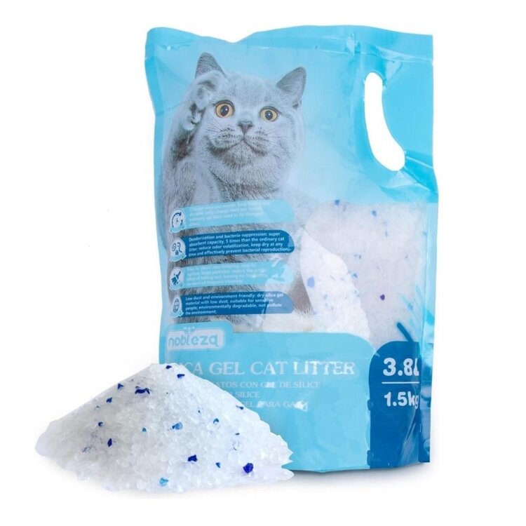 Silica kattenbakvulling - 3,8 liter