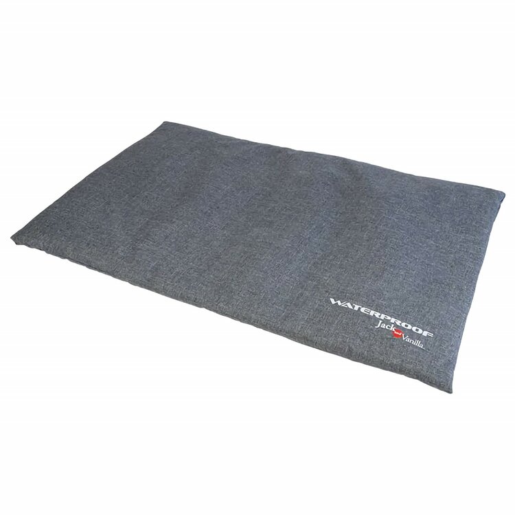 Waterproof benchkussen in de kleur lichtgrijs