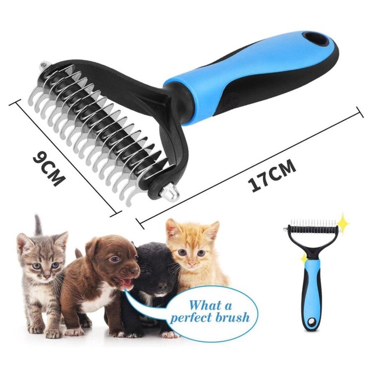 Kam voor ondervacht hond en kat