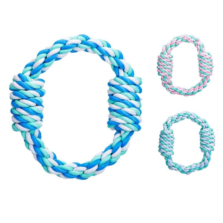 Nobleza Honden speeltouw - Ring - 21 cm