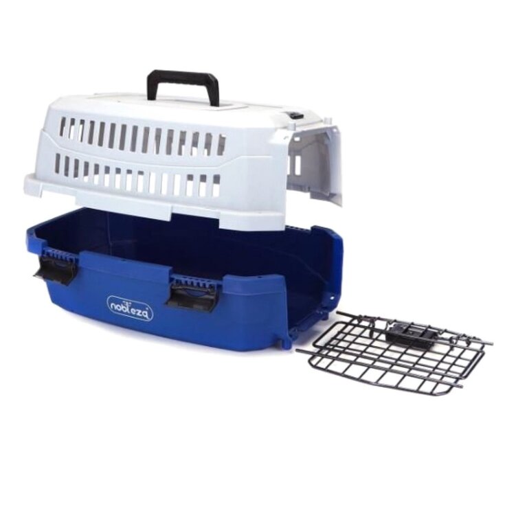 Nobleza Reismand voor hond en kat - 58x39x33 cm - Blauw