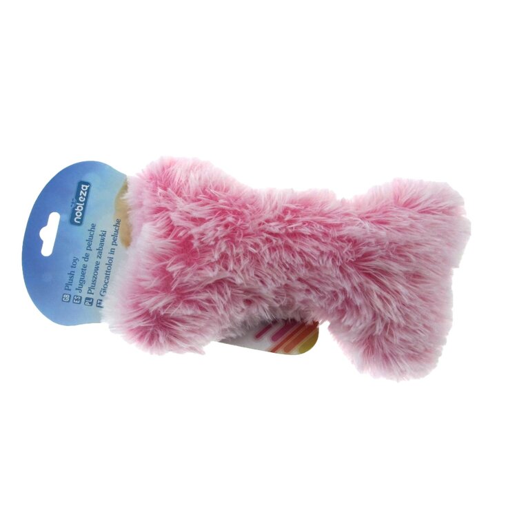 Hondenspeelgoed Fluffy bot roze