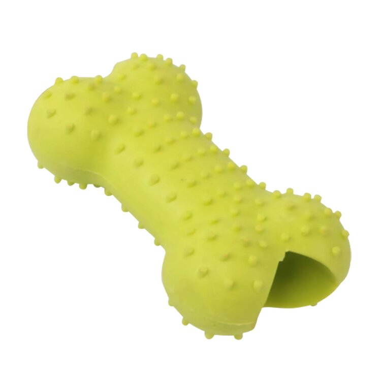 Honden kauwspeelgoed rubber botje
