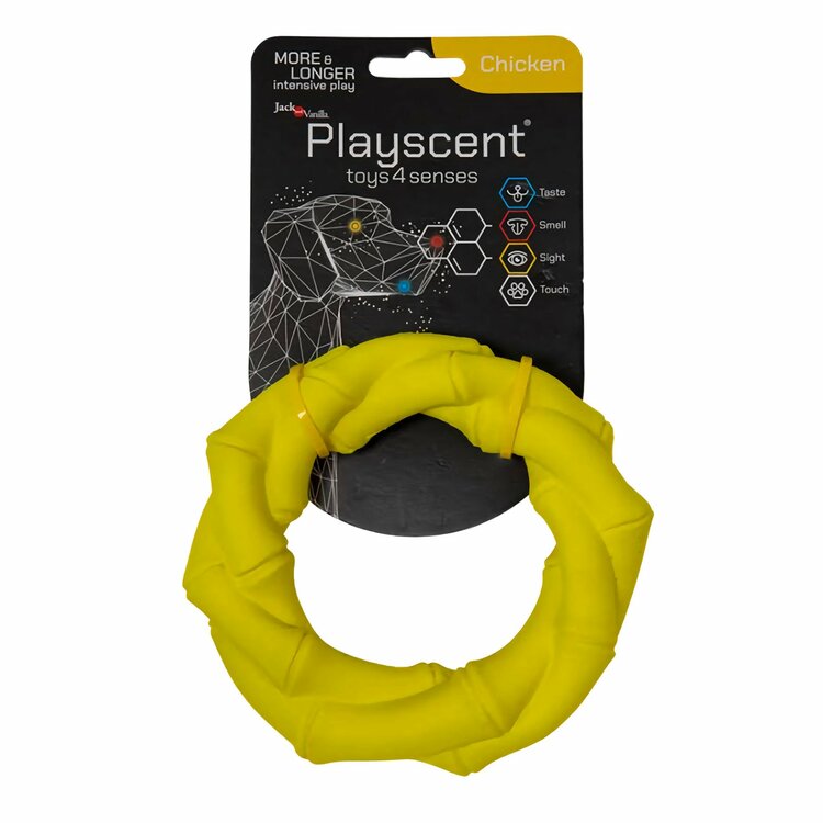 hondenspeelgoed rubber met geur