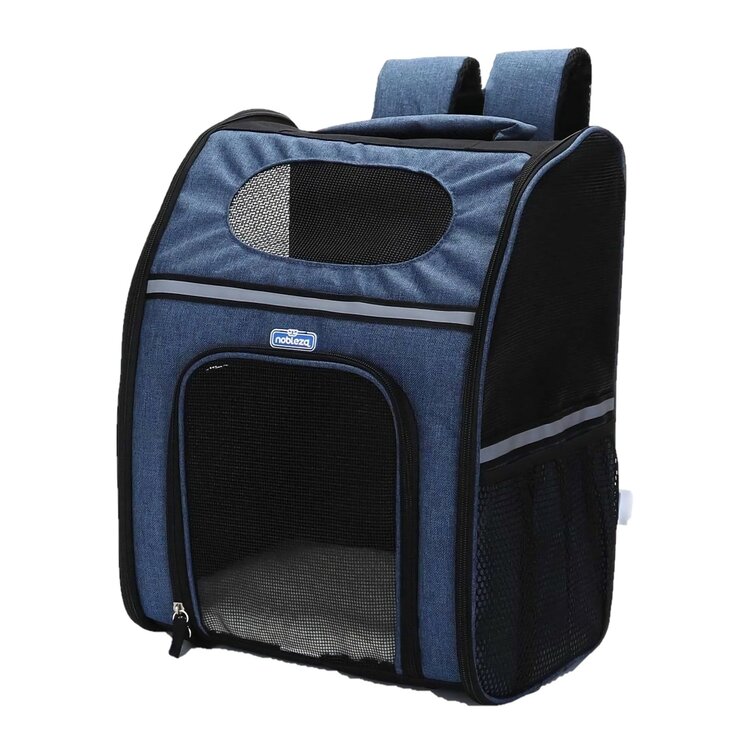 Nobleza Rugtas voor hond en kat - Tot 7,5 kg - Blauw