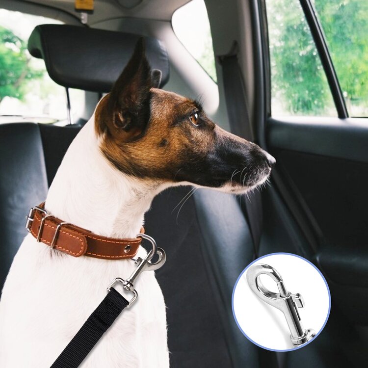 Nobleza Honden autogordel Voor 2 honden - Lengte verstelbaar