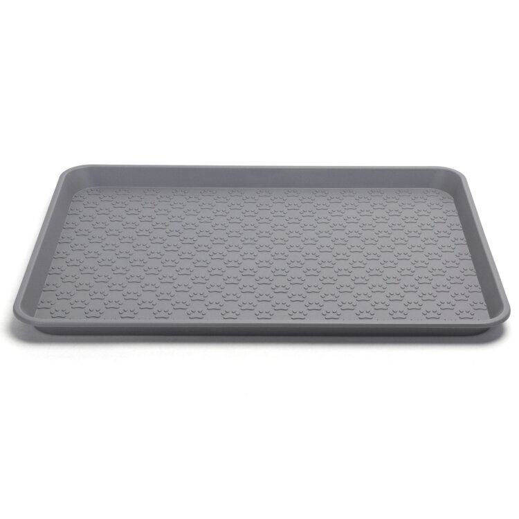 Nobleza Voerbakmat - Rechthoek - Grijs - 58x42 cm