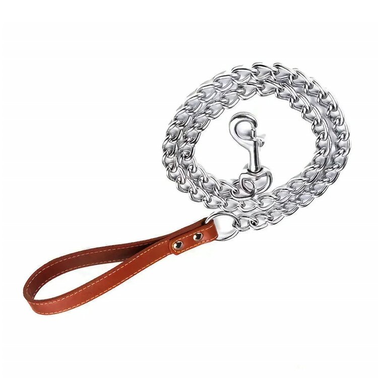 Nobleza Hondenriem - Ketting - Lengte 120 cm - Breed 1 cm