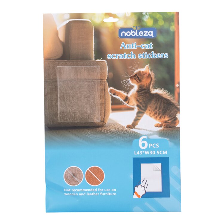 Nobleza Anti krab vellen - 6 Stuks - Transparant
