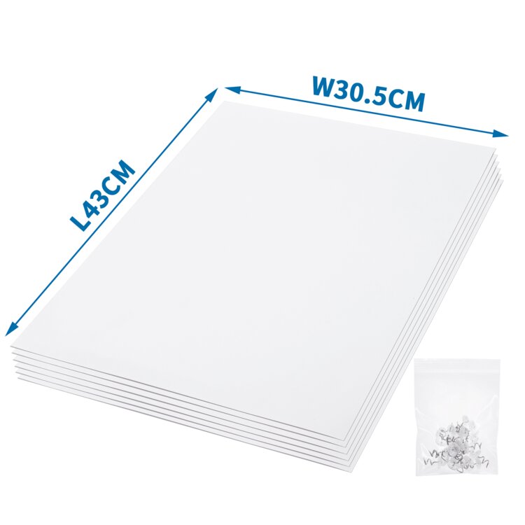 Nobleza Anti krab vellen - 6 Stuks - Transparant