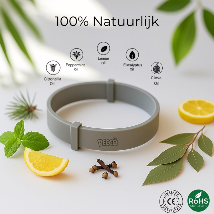 Katten vlooienhalsband met Citronella olie