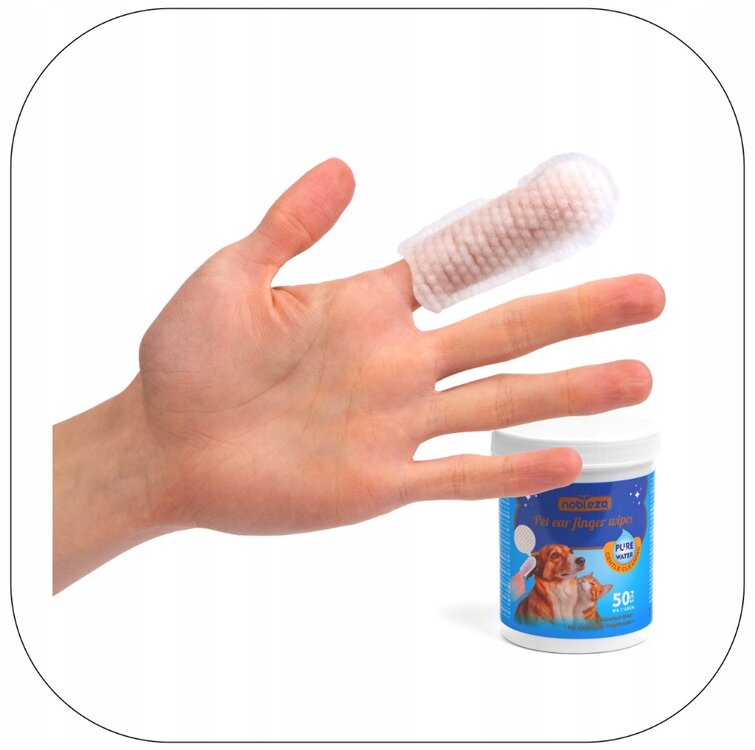 Vingerpads voor hondenoren