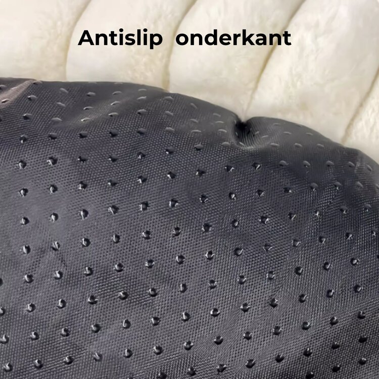 Pecco Ronde mand voor hond en kat - 50 cm - Wit rib