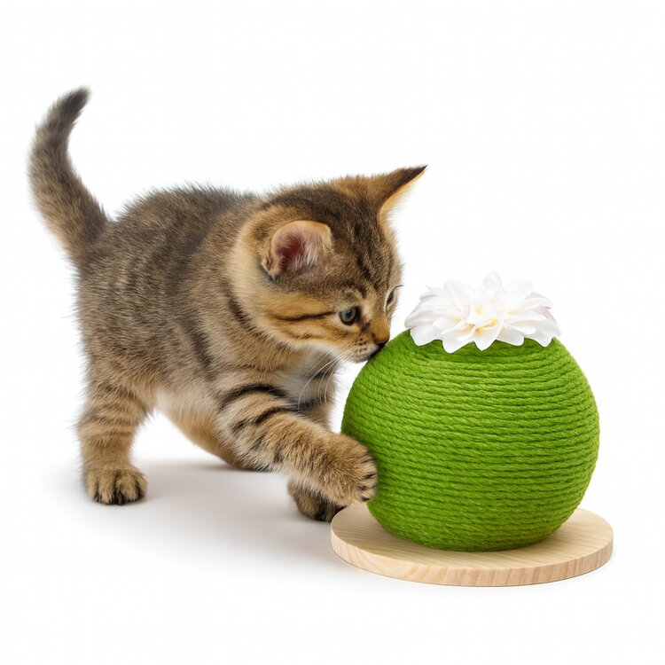 Grote bal voor katten om op te krabben