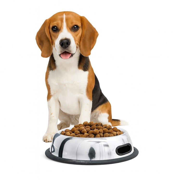 Voerbak voor honden. eenvoudig op te rapen