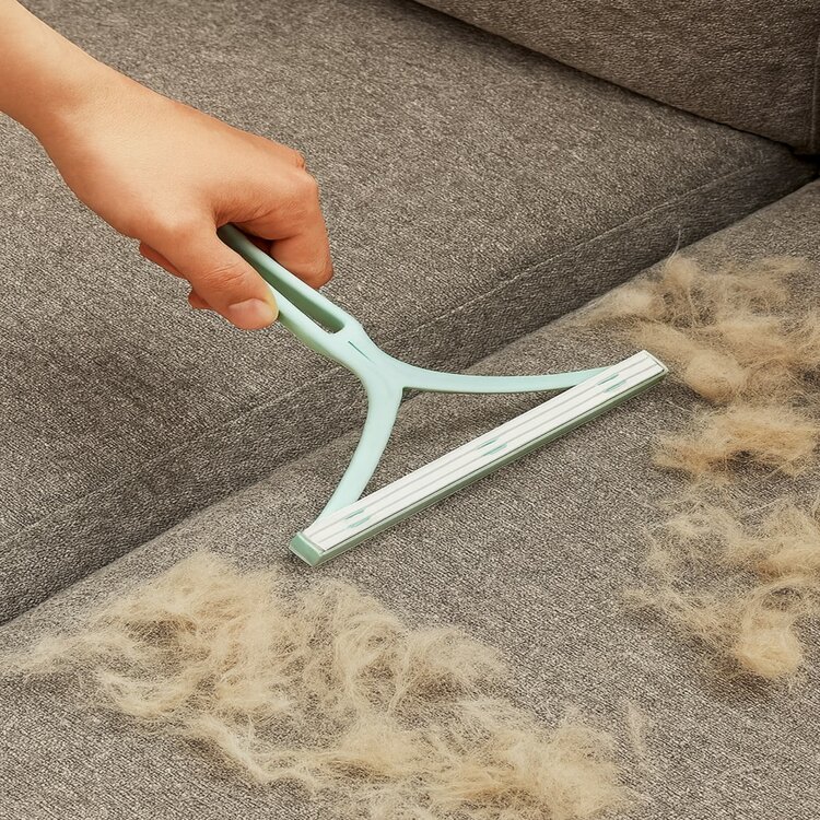 Nobleza Rubber slickerborstel voor hond en kat