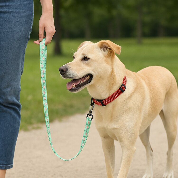 Hondenriem groen