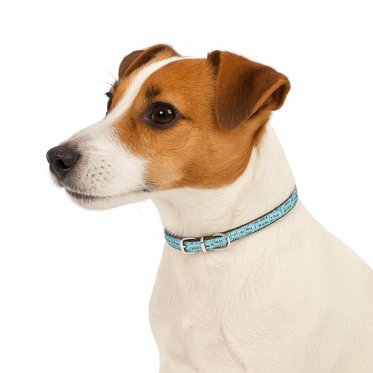 Nobleza Hondenhalsband met tekst en glitters - 38 cm