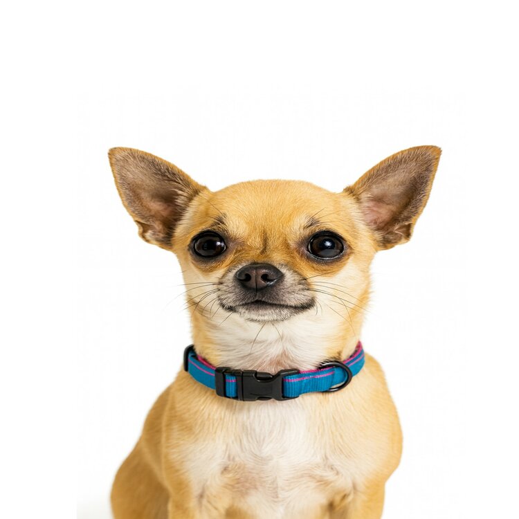 Jack and Vanilla Hondenhalsband met kliksluiting, blauw