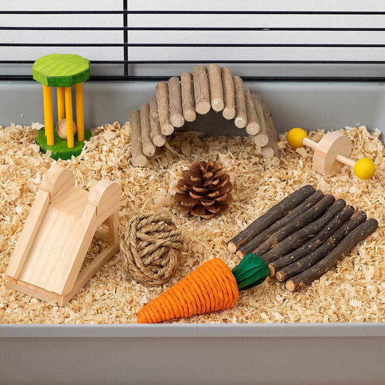Hamsterspeeltjes voor kleine hamsters en knaagdieren