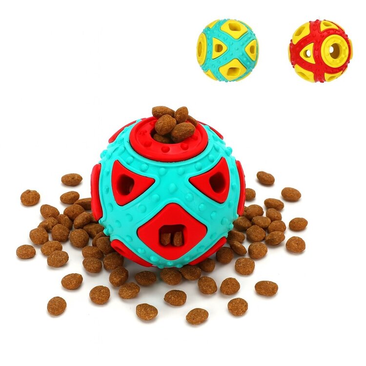 Nobleza Hondenspeelgoed snackbal - 6,4 cm