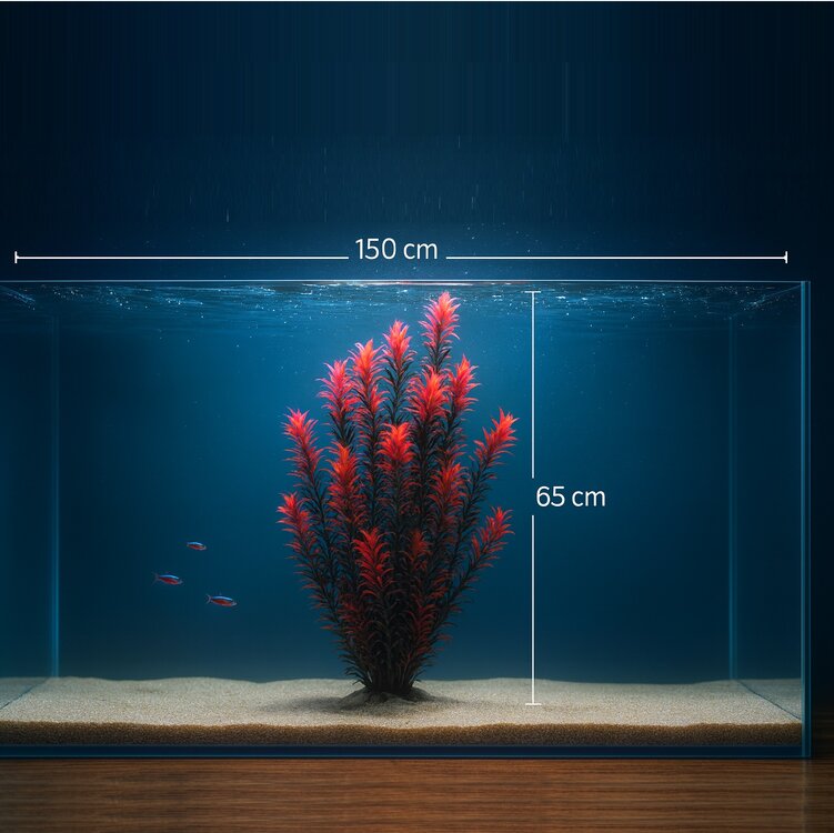 Nobleza Aquariumplant - Kunstmatig - 65 cm