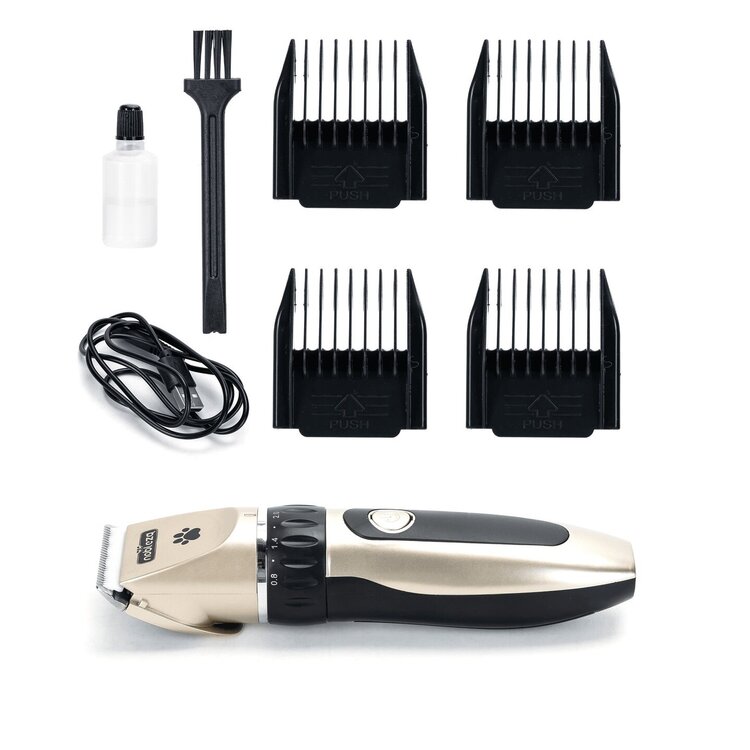 Nobleza Tondeuse voor hond en kat - USB oplaadbaar - Set