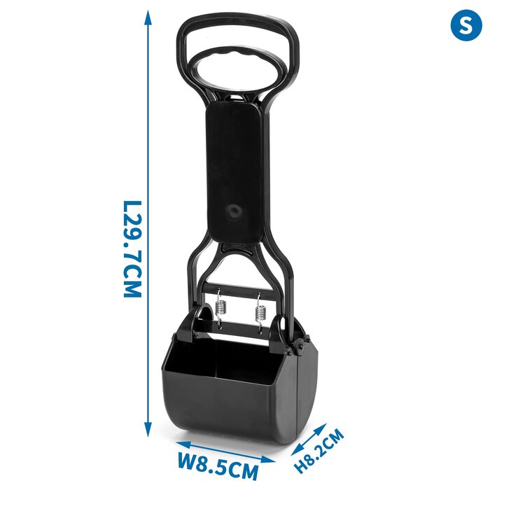 Nobleza Hondenpoepschep - 30 cm - Zwart