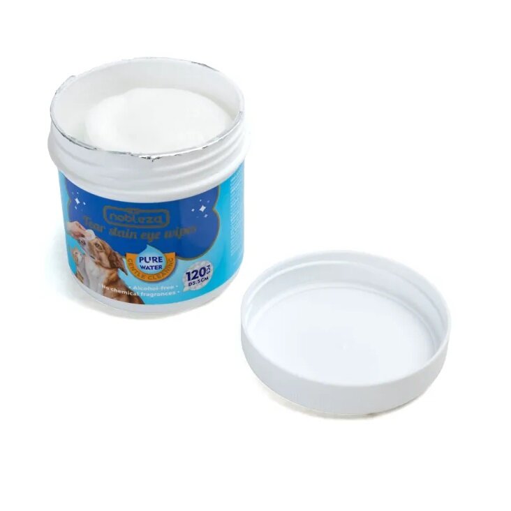 Nobleza Ogen reinigingsdoekjes voor hond en kat - 120 Stuks