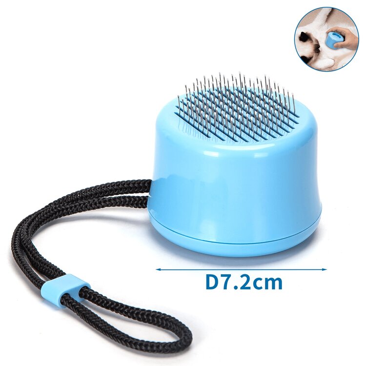 Nobleza Ontharingsborstel voor hond en kat - Zelfreinigend