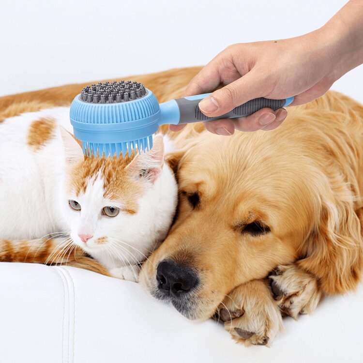 Nobleza Multifunctionele borstel voor hond en kat