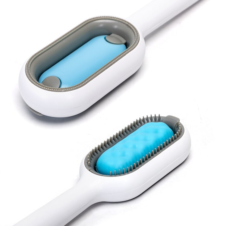 Nobleza Ontharingsborstel voor hond en kat - Rubber