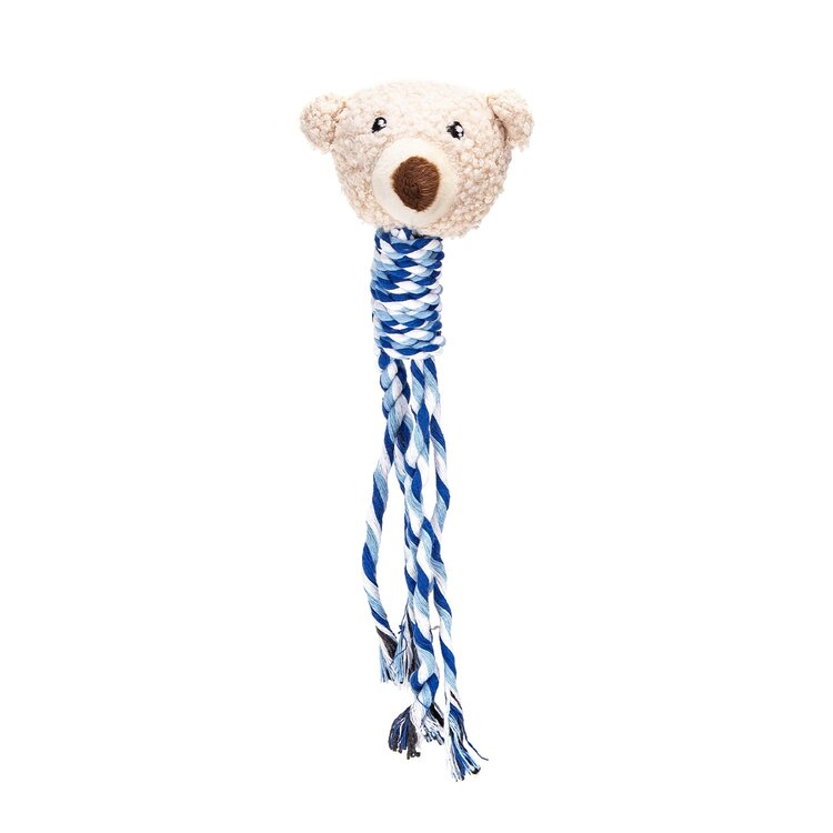 Nobleza Hondenknuffel met piep en touw