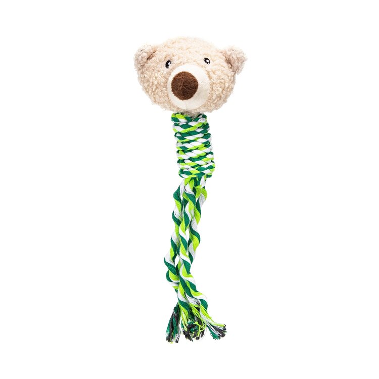 Nobleza Hondenknuffel met piep en touw