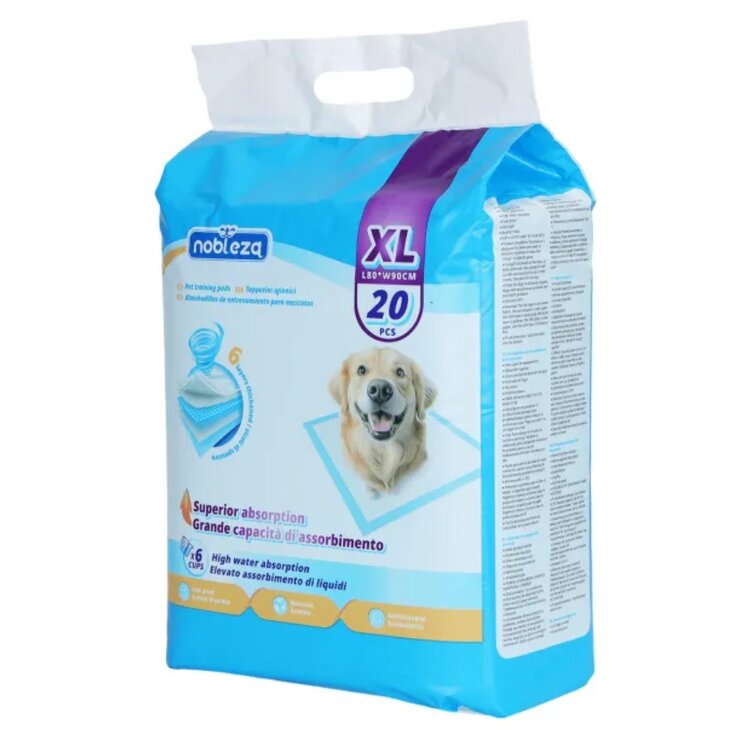 Nobleza Training pads 80x90 cm - Maat XL - 20 stuks