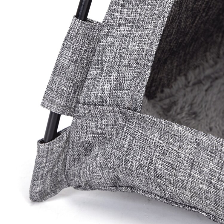Nobleza Kattenmand - Tent - Grijs - 40x40x36 cm