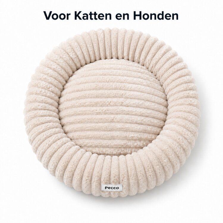 Uitneembaar dubbelzijdig kussen van de Pecco orthopedische hondenmand