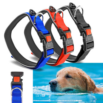 Zwem hondenhalsband